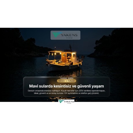12W Güneş Enerji Sistemi Seti – Telefon Şarjlı Taşınabilir Solar Aydınlatma Paketi | 7Ah Akü + 10A Şarj Kontrol Cihazı + 2 LED Ampul